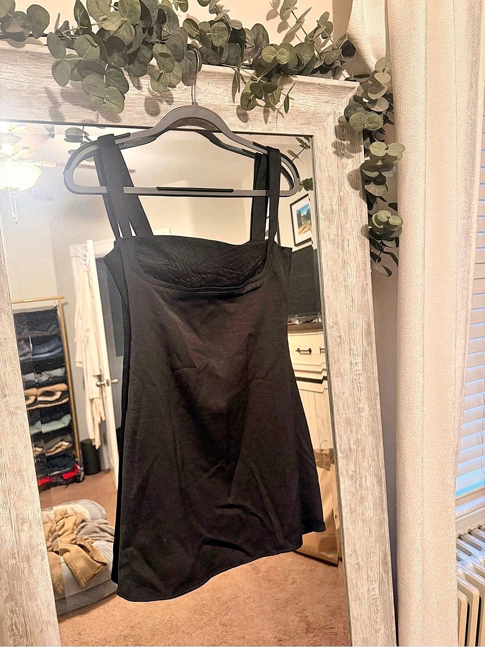Lululemon Wundermost Ultra-Soft Nulu Ruched Spaghetti-Strap Dress Wundermost
